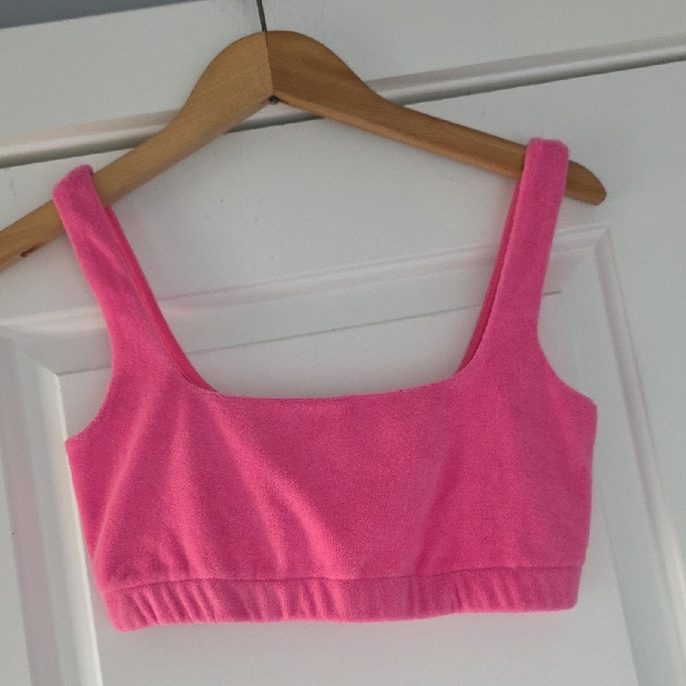 Pink Women's Crop Top